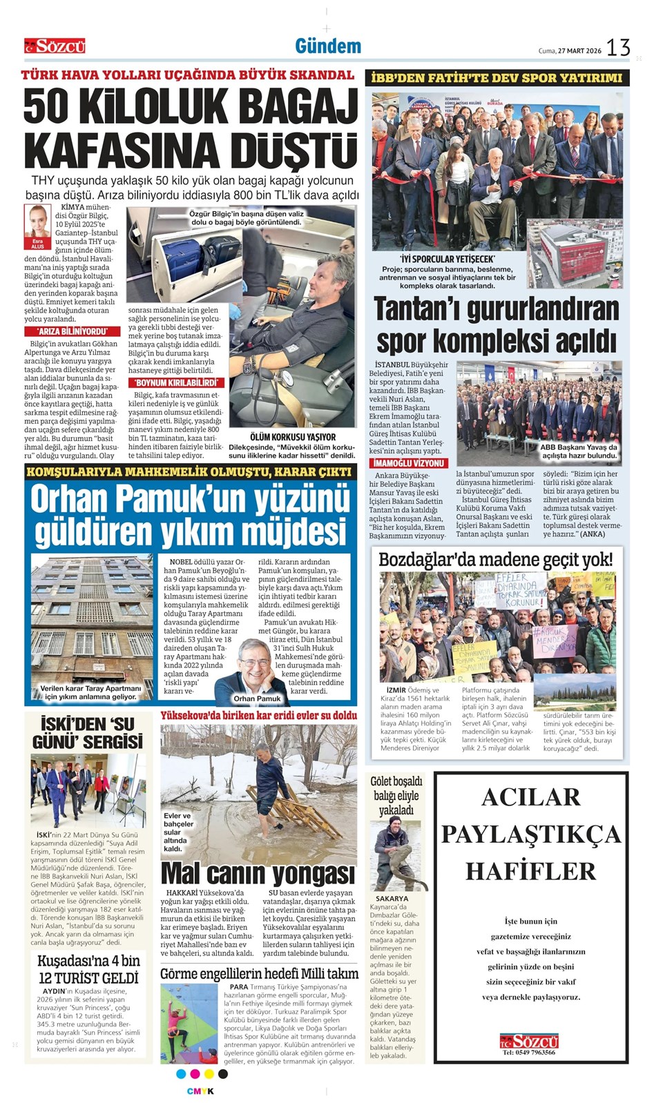 27 Mart 2026 Vefat İlanları